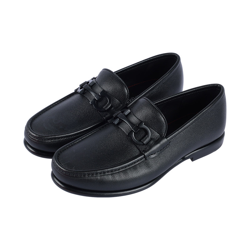 FERRAGAMO/菲拉格慕男士Gancini莫卡辛鞋牛皮乐福鞋高端休闲皮鞋,淘宝优惠券,粉丝福利购,淘宝优惠卷