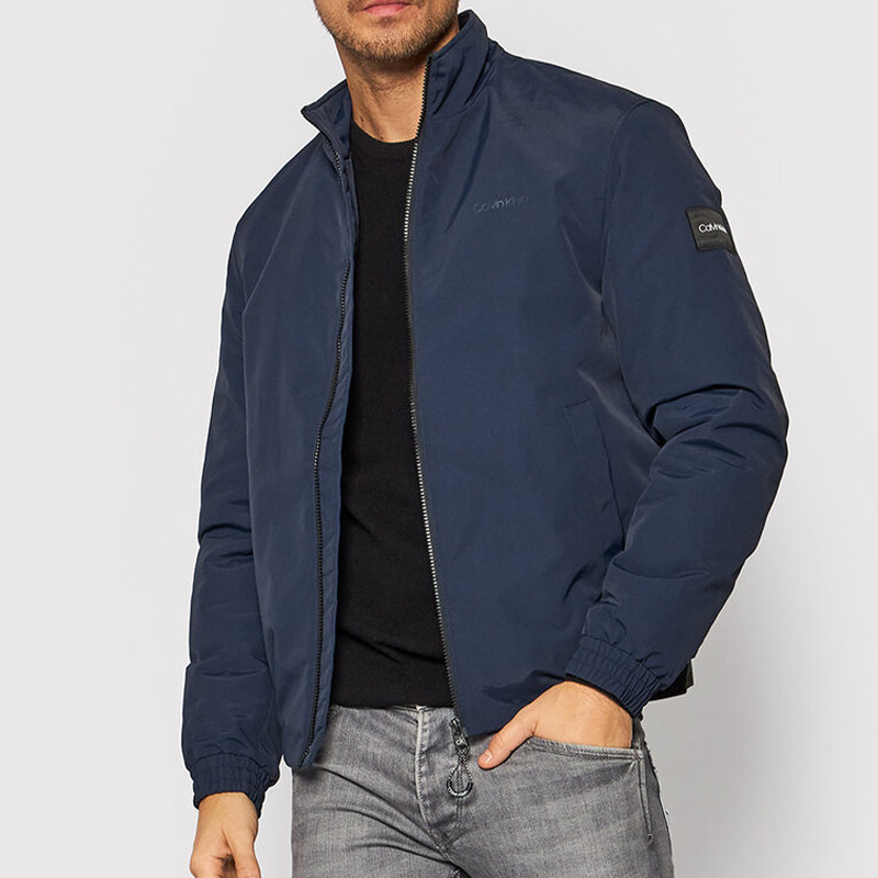 calvin klein宽松立领开衫时尚夹克 联合供应海外夹克