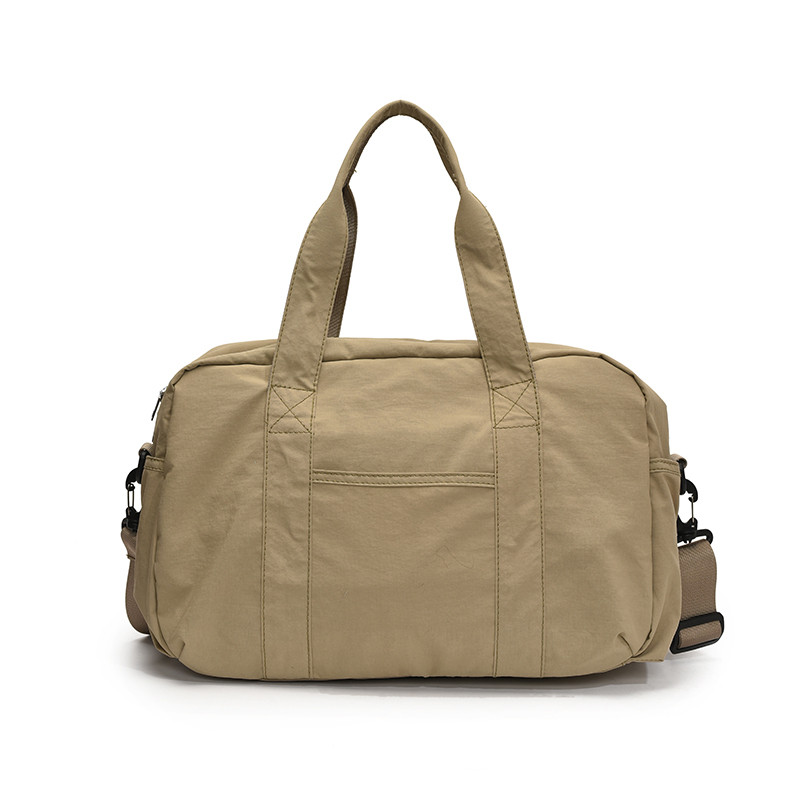 Short-distance travel bag, women's small, lightweight portable storage bag, large capacity, hanging trolley case, sports crossbody fitness bag