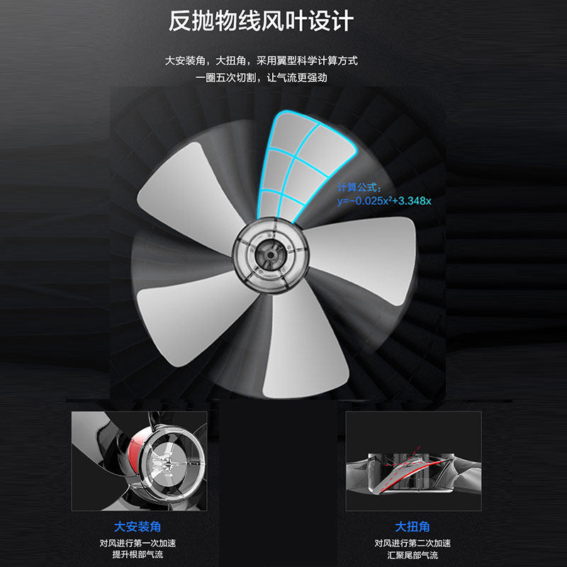 美的家用轻音立式大风力落地落地扇 美的佛山电风扇