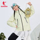 Jordan China Science Detective-co-branded trench coat ສໍາລັບແມ່ຍິງ