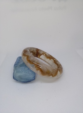 天然玛瑙海洋玉髓碧玺珠宝手链