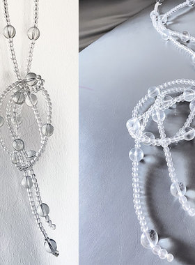 订制奢华新娘银河水滴项链