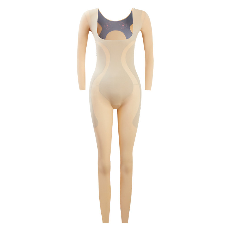 卡卡磁悬浮塑身长袖长裤冬季连体衣 倩雅新婷塑身连体衣