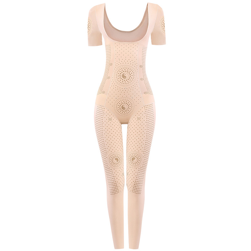 意大利咖啡因燃脂收腹塑身产后内衣 倩雅新婷塑身连体衣