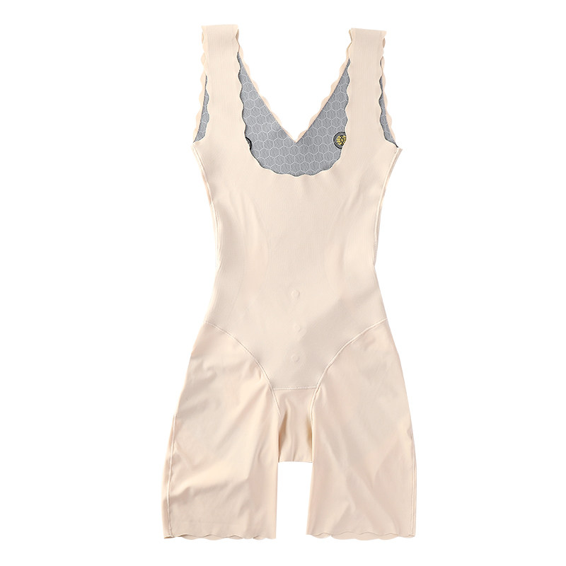 卡卡悬浮连体产后收腹翘臀塑身衣 沃诗婷塑身连体衣