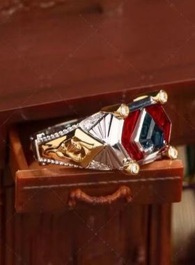 假面骑士剑崎印象戒指原创设计小众简约个性动漫周边二次元指环戒