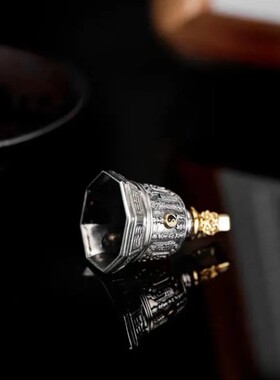 铃铛太极八卦吊坠项链新中式复古民族风挂坠个性霸气卫衣链同款链