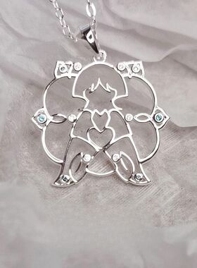 流浪者散兵命座项链浪客座吊坠原神元素原创同人周边游戏金色银色