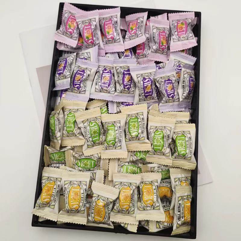 朴拉达PULADA百香果味糖多种水果糖混合装喜糖礼盒办公室休闲零食,淘宝优惠券,粉丝福利购,淘宝优惠卷