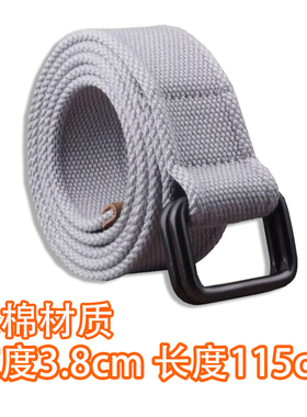 潮流休闲简易男女通用棉腰带