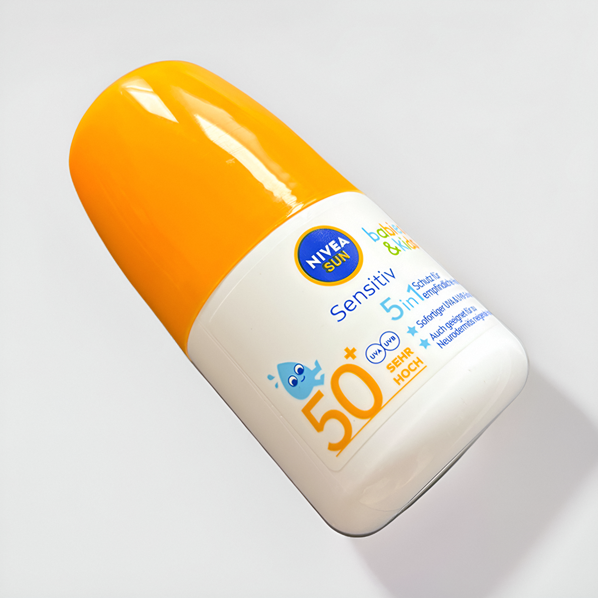 德国NIVEA妮维雅婴童防晒滚珠SPF50+敏感防水无香50ml防晒棒全身,淘宝优惠券,粉丝福利购,淘宝优惠卷