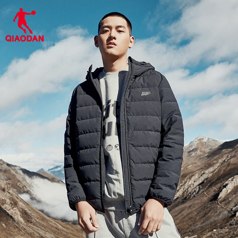 中国乔丹运动羽绒服男2025秋冬男士加厚保暖防风短款羽绒服外套男,淘宝优惠券,粉丝福利购,淘宝优惠卷