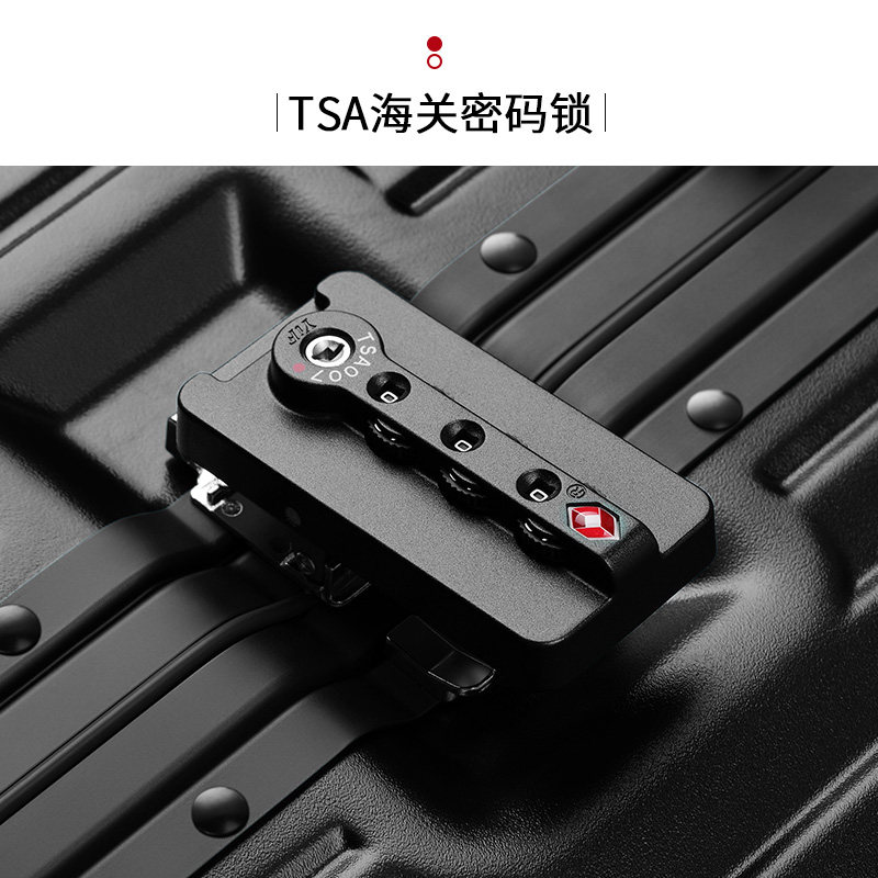 金登仕高端密码万向轮20寸女行李箱 金登仕箱包旅行箱