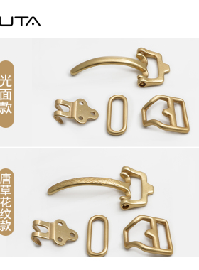 黄铜皮带扣利特尔顿休闲骑兵扣