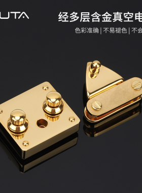 无它不锈钢箱包锁扣锁手工皮具