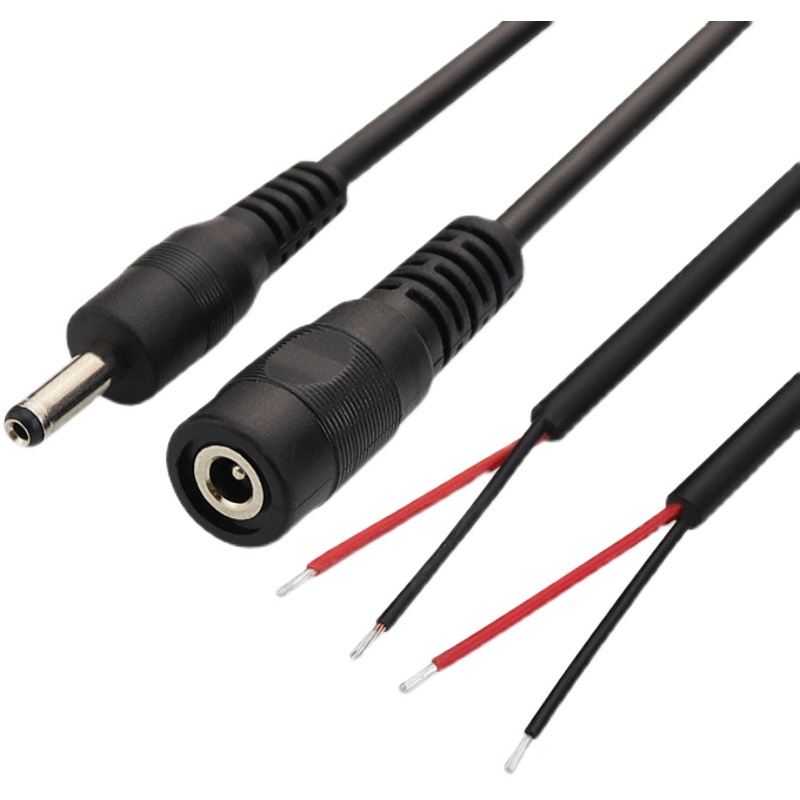 dc线3.5*1.35公头线 35135母头线led插头电源线单头dc3.5母座线 - 图3