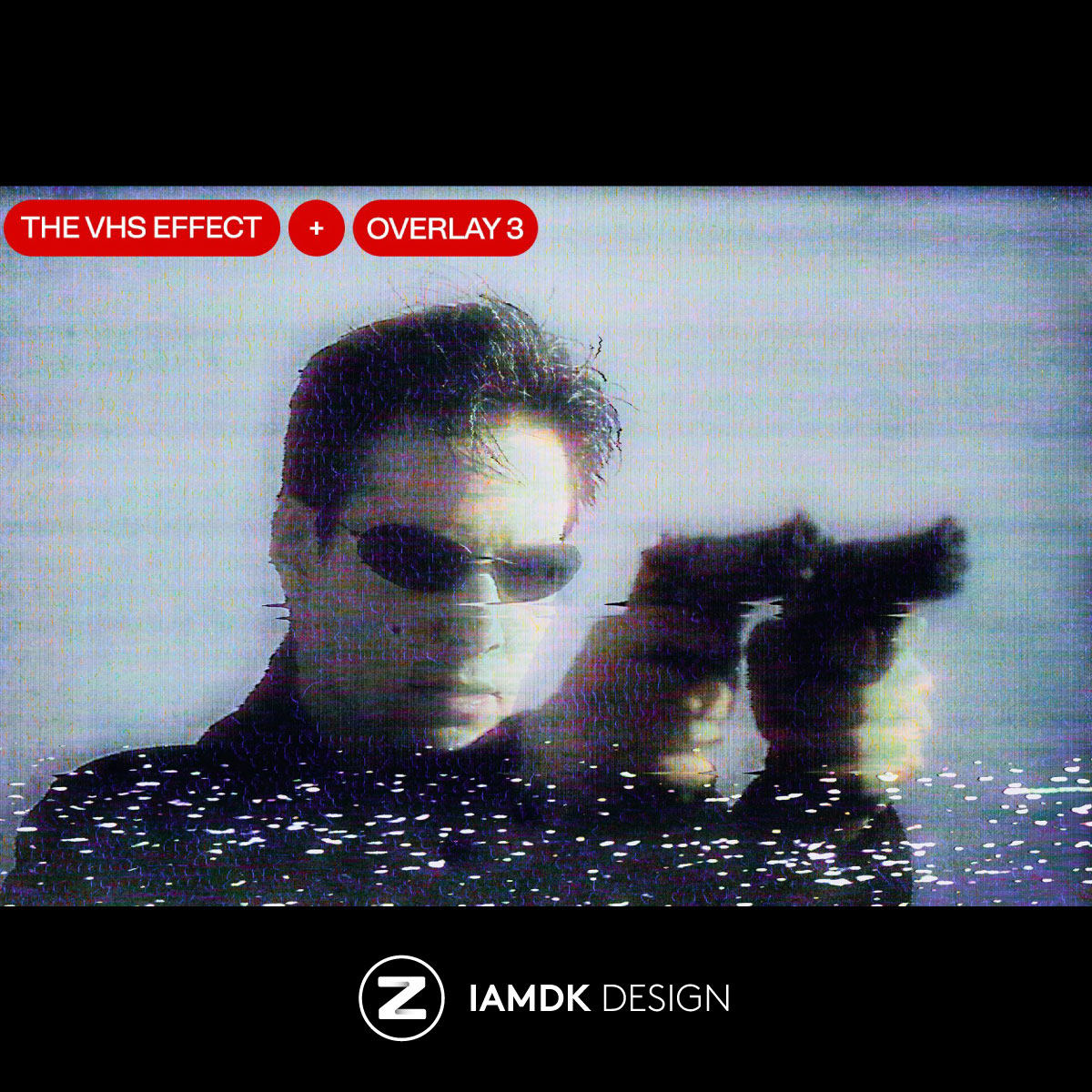 潮流复古90年代做旧失真故障VHS效果照片处理特效Ps设计素材套件,淘宝优惠券,粉丝福利购,淘宝优惠卷