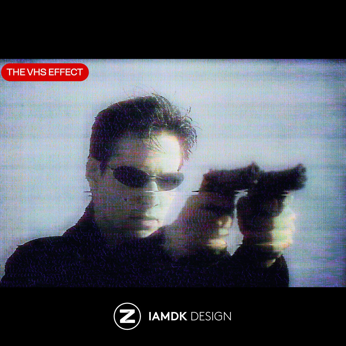 潮流复古90年代做旧失真故障VHS效果照片处理特效Ps设计素材套件,淘宝优惠券,粉丝福利购,淘宝优惠卷