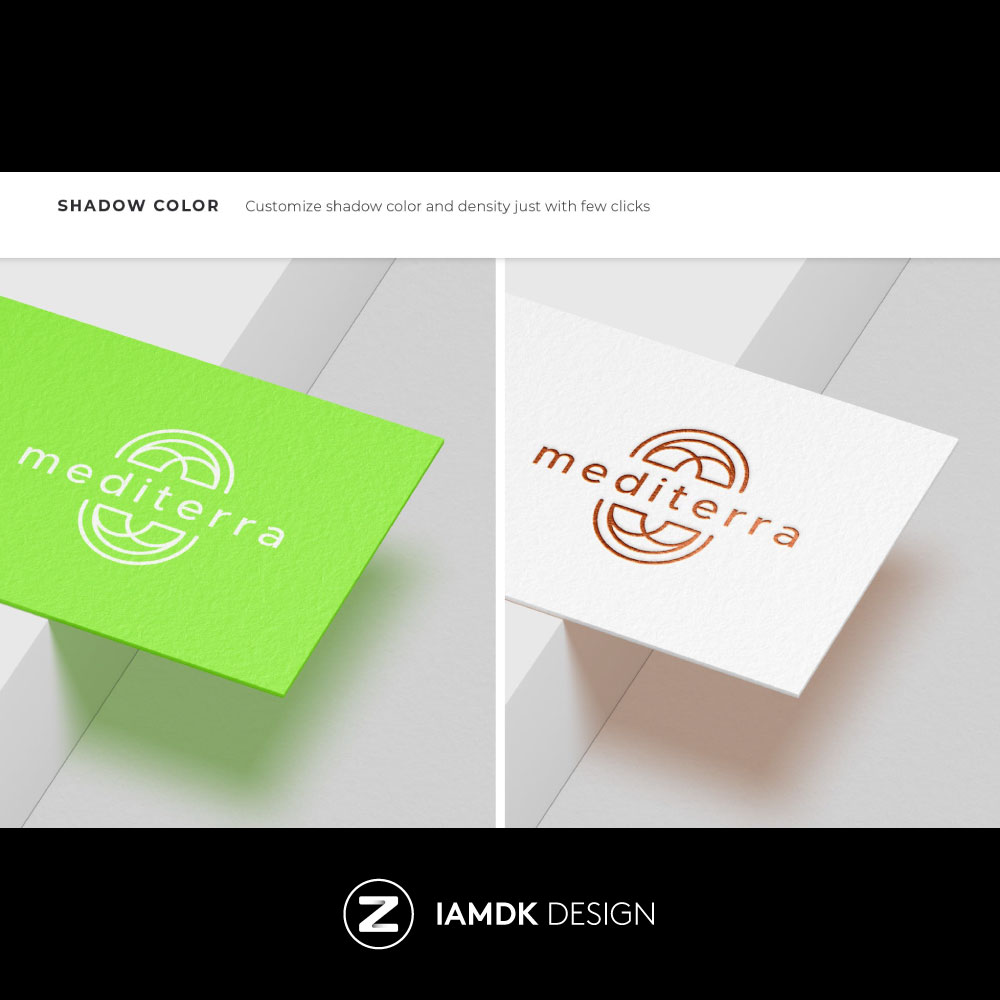 Logo Paper Mockups Pack 10款徽标标志LOGO样机模板 M2020062402 - 图1