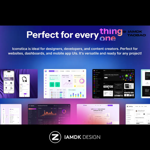 4000+款精美APP网站界面设计矢量线稿图标按钮Icons设计Figma素材-图0