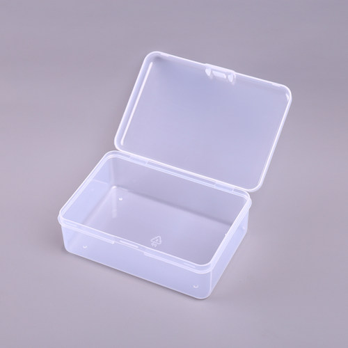 PP空盒透明有盖塑料收纳盒样品展示盒首饰品盒珠宝盒小工具零件盒 - 图3