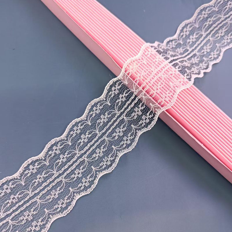 白色镂空刺绣蕾丝花边DIY手工制作蝴蝶结发饰材料礼品丝带服饰,淘宝优惠券,粉丝福利购,淘宝优惠卷