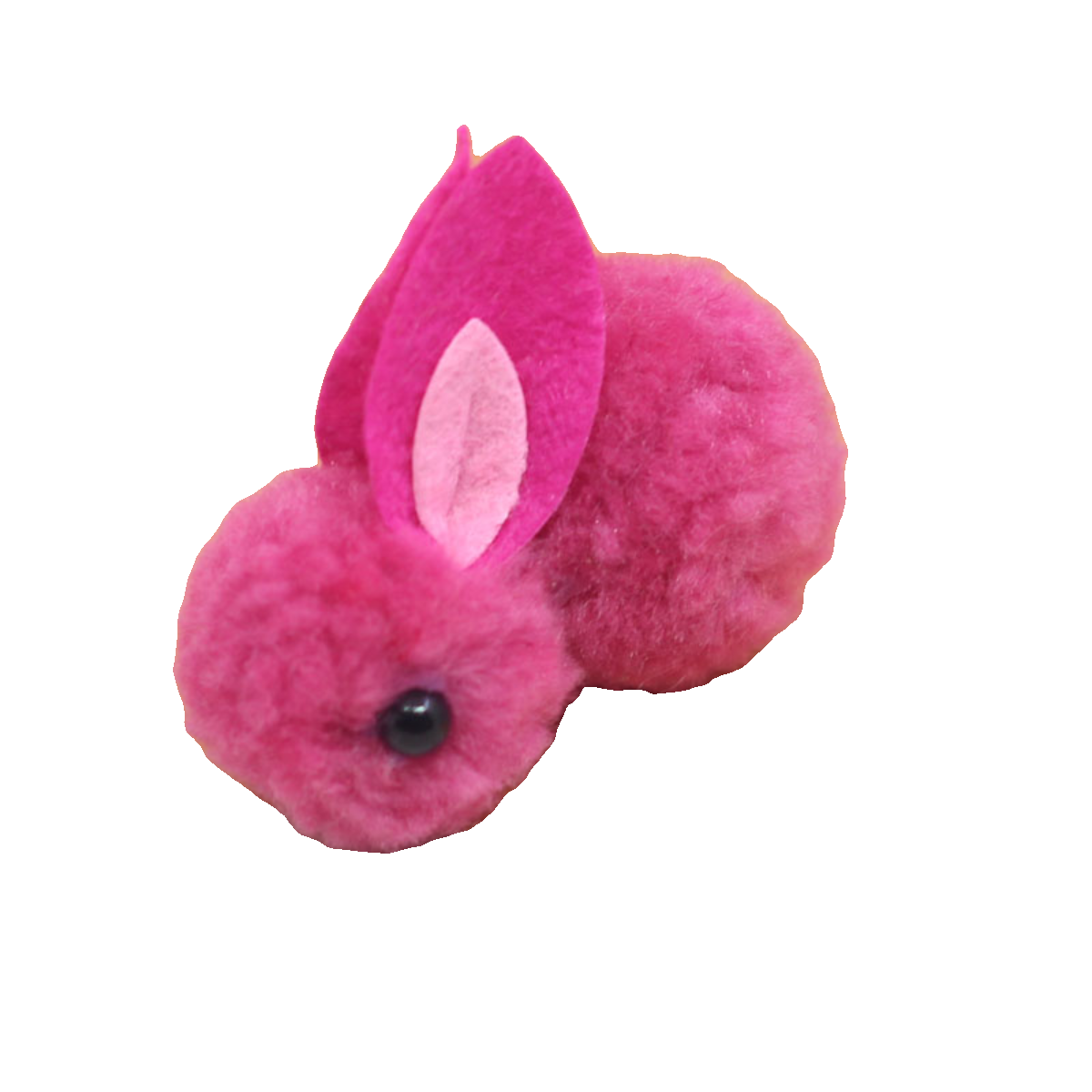 毛球兔子可爱毛绒兔子儿童diy花灯服饰装饰发夹饰品服装辅料配件,淘宝优惠券,粉丝福利购,淘宝优惠卷