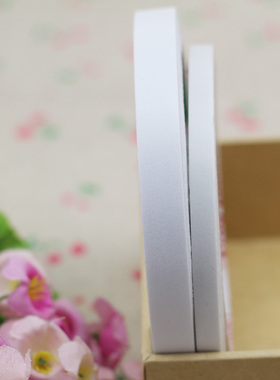 双面胶带双面胶超粘超薄强力透明高粘白色手工工具双面胶固定