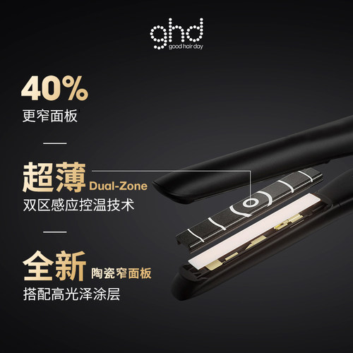 【七夕礼物】ghd迷你直板夹男士小型夹板细软塌高颅顶女士短发 - 图0