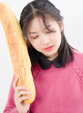 白色荷叶边百搭风毛衣春秋假领子