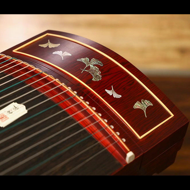 4638.8银杏叶古筝乐器贝雕水移画中式家具漆器茶盘托盘螺钿贴纸,淘宝优惠券,粉丝福利购,淘宝优惠卷