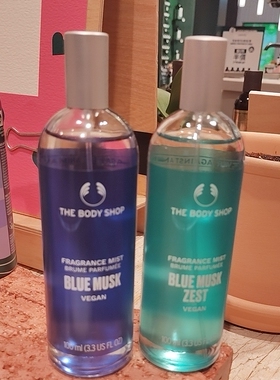英国the body shop西柚草莓印度夜茉莉身体喷雾爽肤水/香水100ml