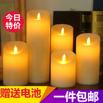 Led electronic candle lamp simulation swing fire Miao Fake Candle Bar Restaurant Wedding home Decorative Romantic Epilogue