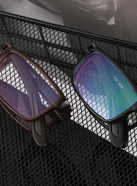 Folding Reading Glasses With Case Men Women TR90 Clear Lens