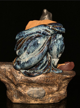 石湾公仔陶瓷电视柜人物特色礼品