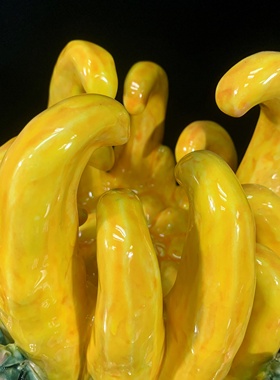 佛手瓜摆件客厅陶瓷乔迁送礼招财