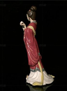 石湾公仔陶瓷中式风商务礼品摆件