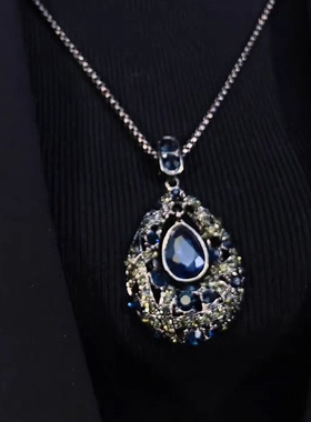 时尚气质日韩挂件毛衣链项链