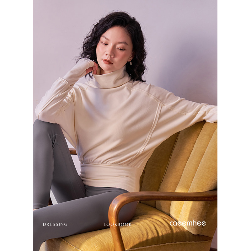 卡益长袖瑜伽服外套女2025秋冬上衣专业高端跑步健身服女运动卫衣,淘宝优惠券,粉丝福利购,淘宝优惠卷