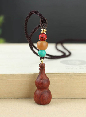 速效救心丸挂脖小药瓶便携葫芦吊坠老人随身急救药丸分装瓶项链