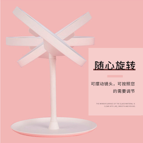 摘戴镜辅助LED镜OK镜角膜塑形镜佩戴镜片RGP塑性硬性眼镜专用镜子 - 图0