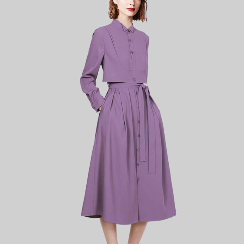 法式御姐轻熟风连衣裙中长款时尚印花裙2025秋冬新款收腰A字裙子,淘宝优惠券,粉丝福利购,淘宝优惠卷