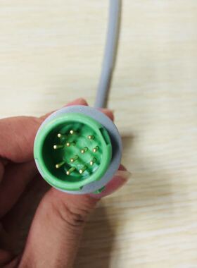 兼容迈瑞T5 T8 D6 3   UMEC12 IMEC10监护仪配件 一体12针5导联线