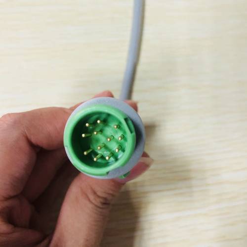 兼容迈瑞T5 T8 D6 3   UMEC12 IMEC10监护仪配件 一体12针5导联线 - 图1