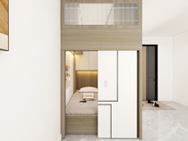 Hong Kong Public Housing Private Room House Full House Private Custom Living Room TV Cabinet Terrace Wardrobe Combination Bed Set to do