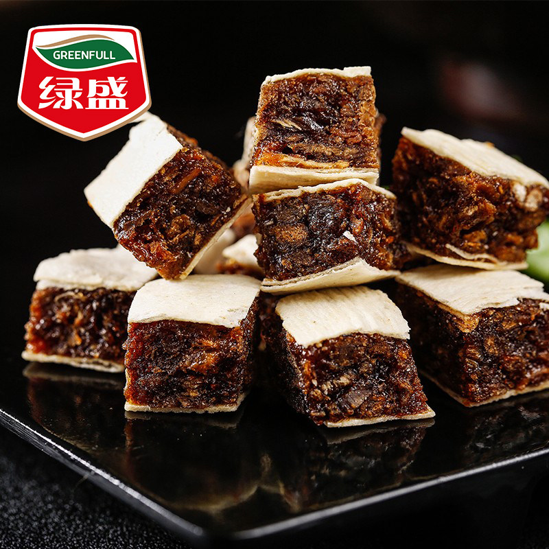 牛肉粒绿盛农夫与海鱼柳夹心牛肉干 绿盛食品牛肉类