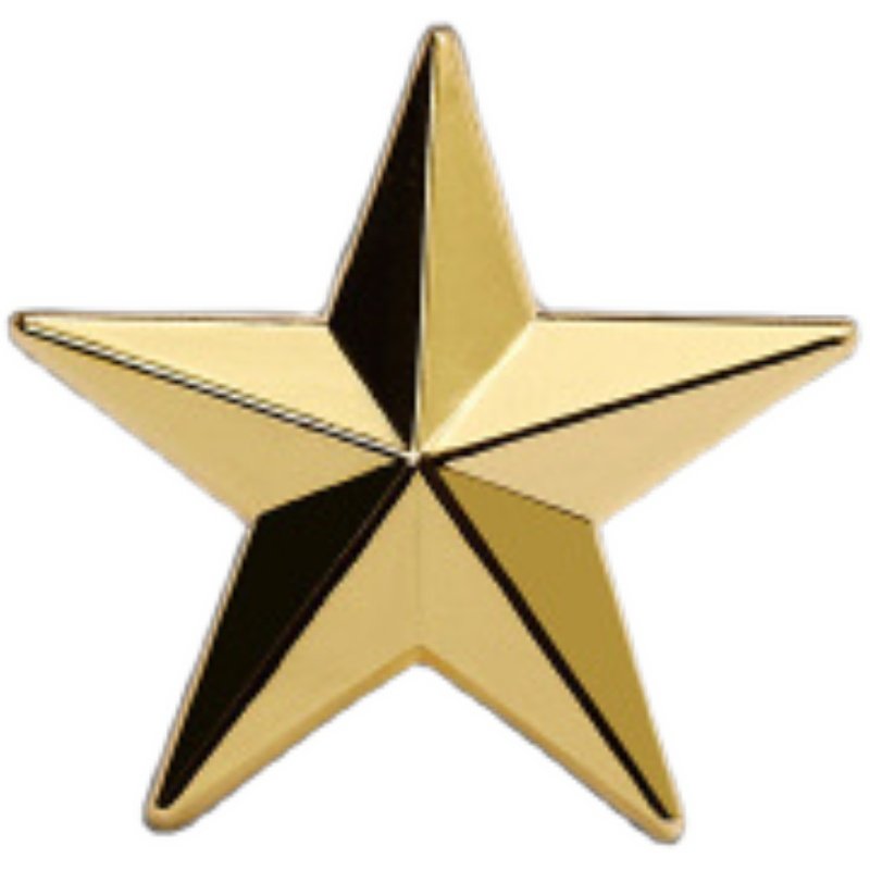五角星徽章蝴蝶扣款军迷爱好者胸针星级帽徽金星银星胸章配饰,淘宝优惠券,粉丝福利购,淘宝优惠卷
