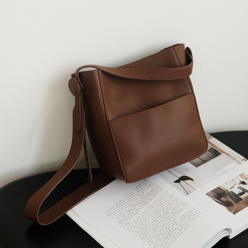 氧气种子高级感通勤包新款2026日韩女包水桶包夏大容量手提单肩包,淘宝优惠券,粉丝福利购,淘宝优惠卷