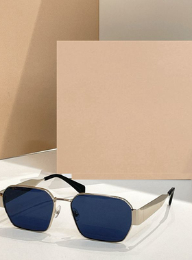 金属方形遮阳太阳镜男女款显脸小